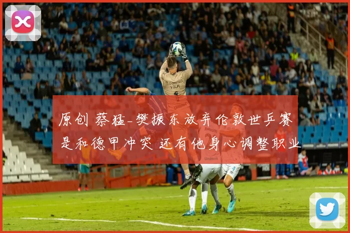 原创 蔡猛_樊振东放弃伦敦世乒赛是和德甲冲突 还有他身心调整职业规划考虑