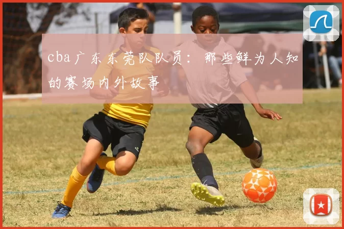 cba广东东莞队队员:那些鲜为人知的赛场内外故事
